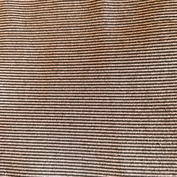 Lululemon Wunder Under Crop - Tonka Stripe Cashew / Heathered Black - Picture 5 of 6